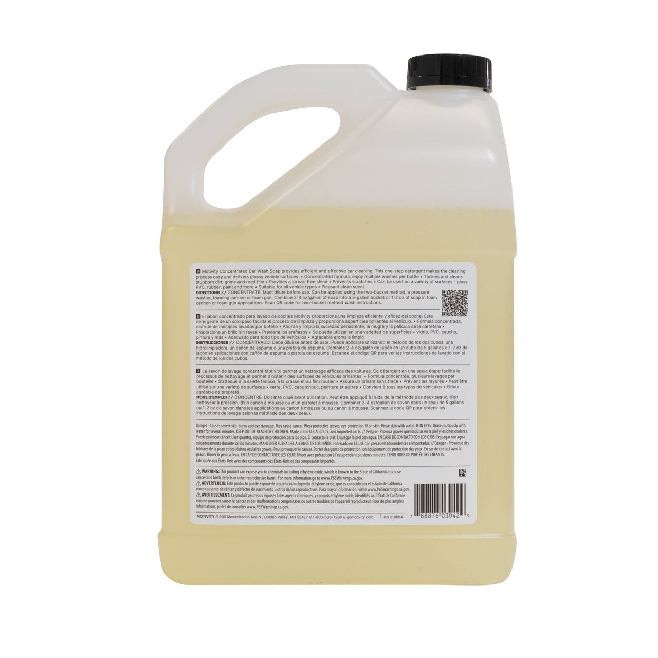 Car Wash Soap – Concentrated (1 Gallon)