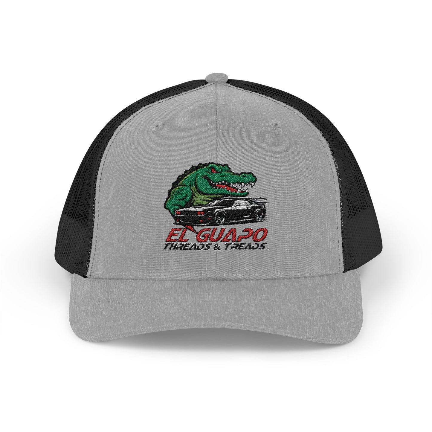 Embroidered Snapback Trucker Cap