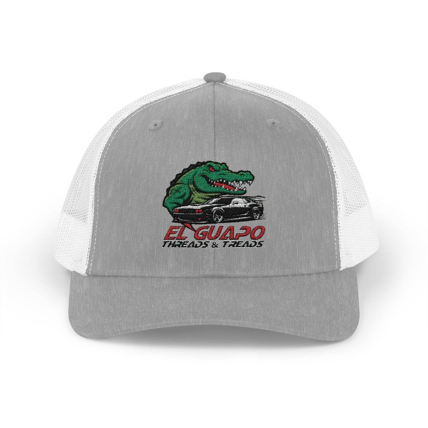 Embroidered Snapback Trucker Cap