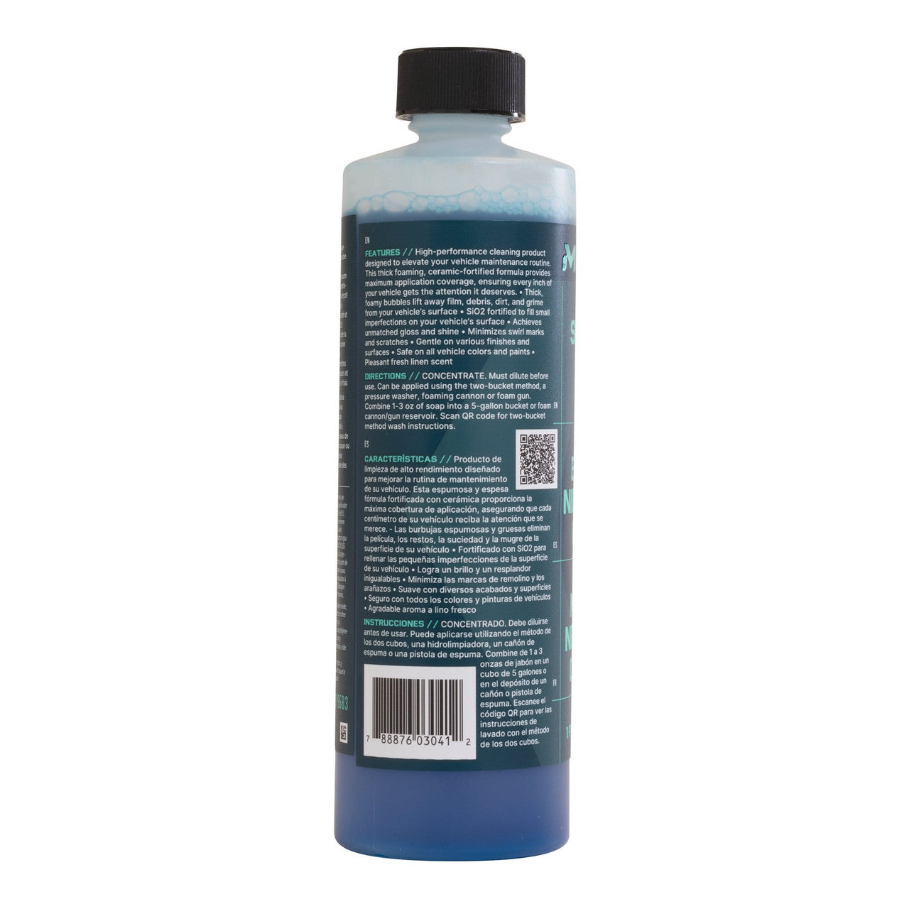 Ceramic Snow Foam Soap – Fresh Linen (16 oz)