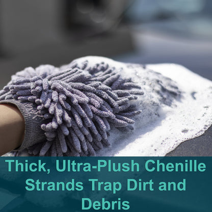 MOTIVITY Dual Foaming Wash Kit - Includes Snow and Ceramic Foaming Washes, 21-Piece Detailing Kit, and Microfiber Cleaning Cloths - Complete Auto Cleaning Set