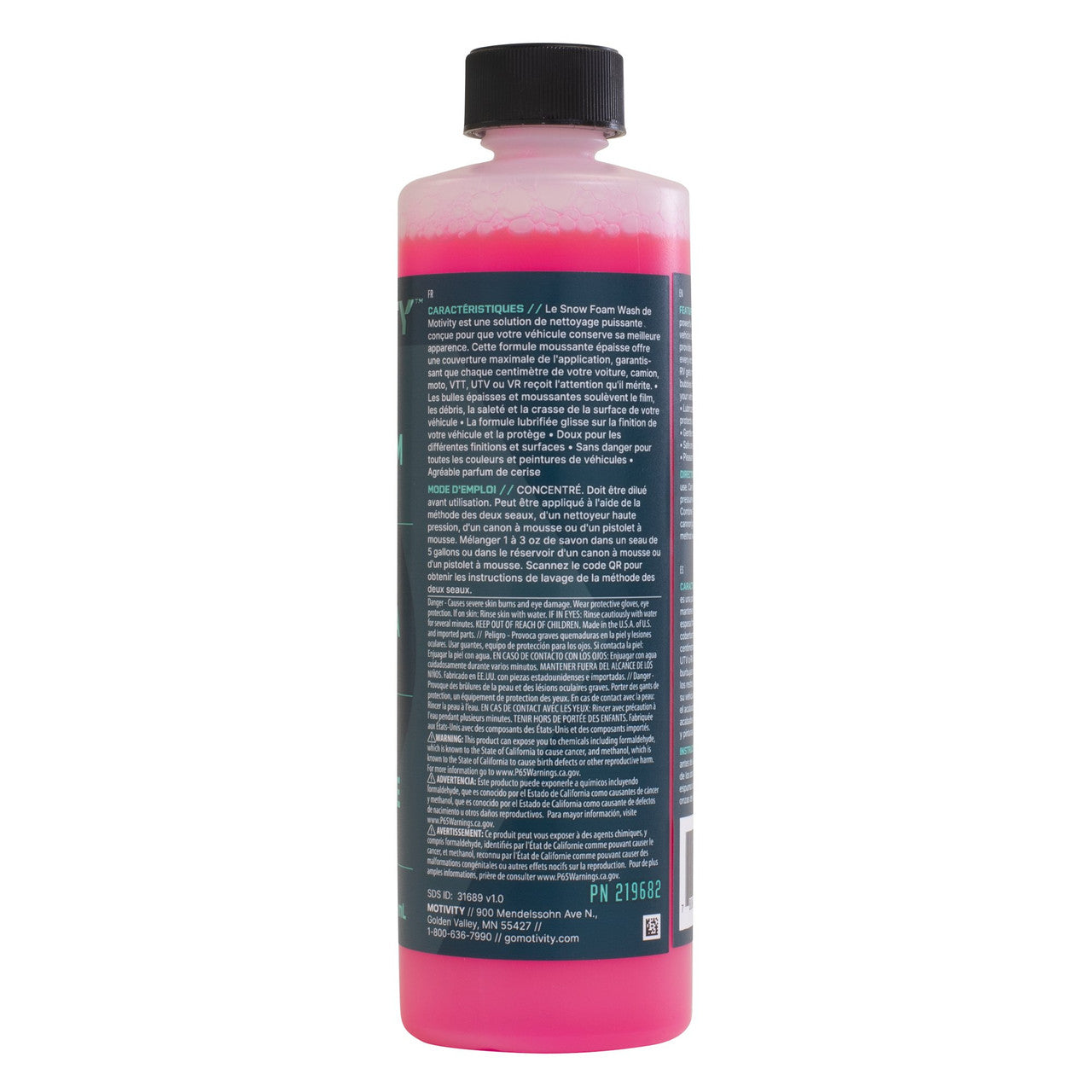 Snow Foam Wash Soap – Cherry (16 oz)
